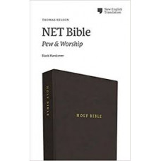 NET Pew and Worship Bible - Black Hardcover 